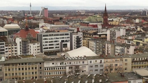 Ludwigshafen von oben - eine Stadt mit vielen Problemen