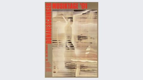 Donaueschinger Musiktage - Plakat 1991 - Thomas Lange