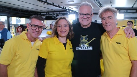 Frank Jenschar, Steffi Stronczyk, Michael Lueg und Hanns Lohmann (v.l.).
