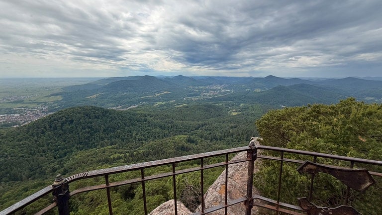 Ausblick von der Hütte