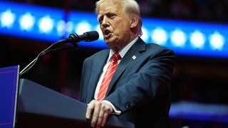 Donald Trump bei der "Victory Rally" am Vortag seiner Amtseinführung