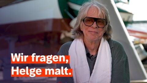Helge Schneider im Interview beim SWR Sommerfestival.