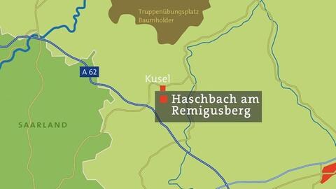 Karte von Haschbach am Remigusberg