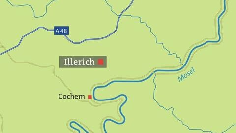 Karte Illerich