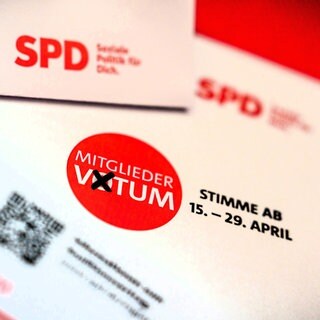 SPD startet Mitgliedervotum zum Koalitionsvertrag mit der Union.