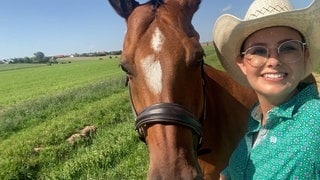 Leonie und ihr Pferd "Chance" haben eine ganz besondere Beziehung. 
