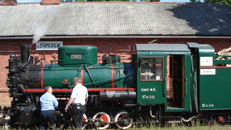 Schmalspurbahnen im Baltikum 