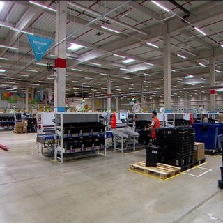 Amazon Lagerhalle