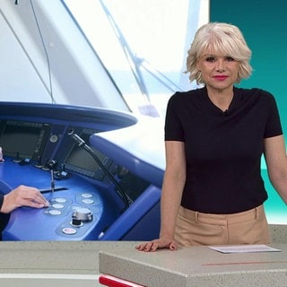Nachrichtensprecherin Tatjana Geßler