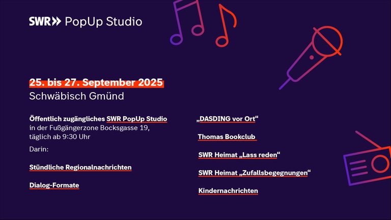SWR Regiotour: Das gesamte Programm