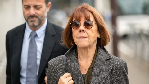 Gisele Pelicot beim Gerichtshof im Missbrauchsfall gegen ihren ehemaligen Ehemann Dominique Pelicot.