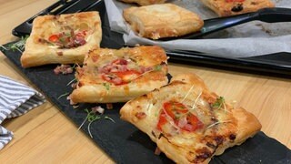 Upside Down Rezept aus dem Backofen mit Blätterteig