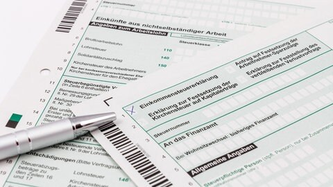 Formular für die Steuererklärung