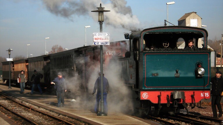 Einfahrt in Noyelles