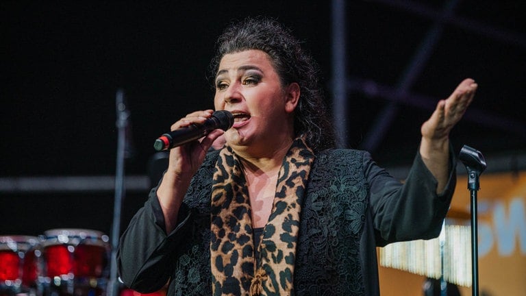 Britta Medeiros, Sängerin der SWR1 Band