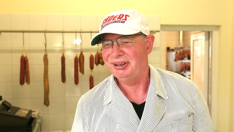 Landwirt und Metzger Fritz Dapprich 