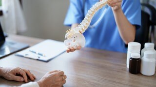 Arztgespräch über Osteoporose