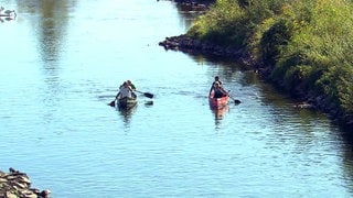 Paddler auf der Murg