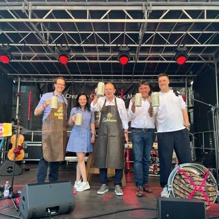 Offizielle Eröffnung des Mannheimer Stadtfests