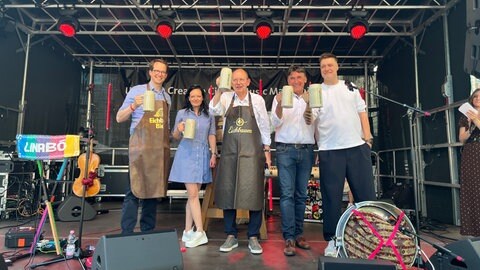 Offizielle Eröffnung des Mannheimer Stadtfests