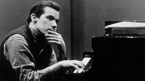 Glenn Gould am Flügel