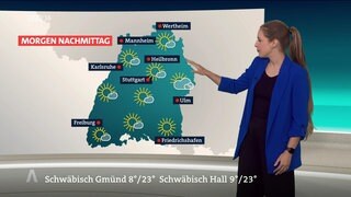 Wetterreporterin Pila Bossmann