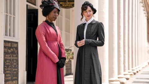 Dakota Johnson in "Persuasion"