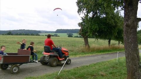 Dorfstraße in Harschbach
