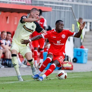Mainz 05 im Testspiel gegen den 1. FC Kaiserslautern.