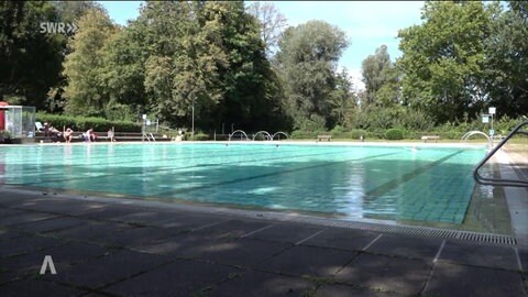 Rheinstrandbad in Karlsruhe