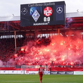 Waldhof Mannheim empfängt den 1. FC Kaiserslautern im DFB-Pokal