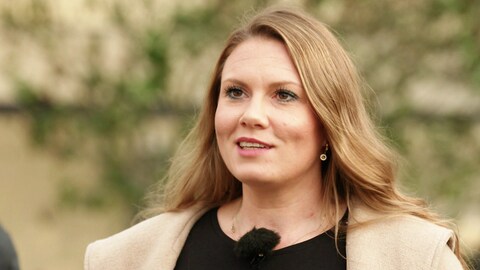 Die Bürgermeisterin von Baldringen Jennifer-Laura Höfer.