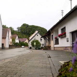 Die Hauptstraße in Oberstaufenbach