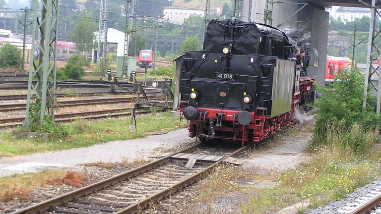 Impressionen der 15 Jahre Eisenbahn-Romantik-Sonderfahrt