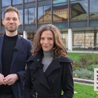 Georg Bruder und Stephanie Haiber