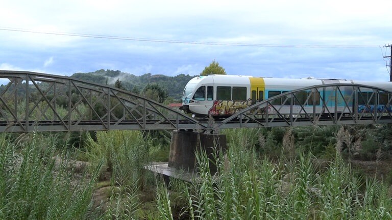 Brücke über einen Nebenarm des Alfaios bei Olympia