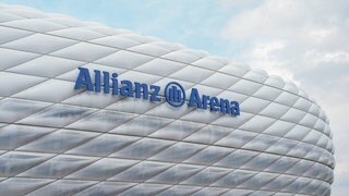 Die Allianz Arena in München. (Symbolbild)