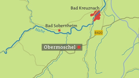 Obermoschel Karte