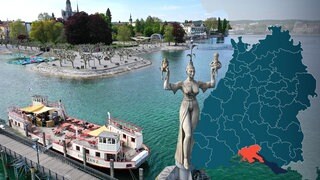 Symbolbild Wahlkreis 287 Konstanz Bundestagswahl 2021 in Baden-Württemberg