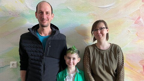 Für Familie Pietsch bedeutet das Kinder-College vor allem Entspannung. Denn der neunjährige Michel ist schnell unterfordert und braucht deswegen immer neuen Input.
