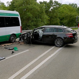 Verkehrsunfall bei Limburgerhof