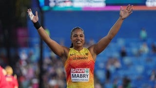 Yemisi Mabry bei der Leichtathletik-EM 2026
