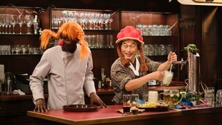 Tu und Tayo bei der Fasnet im Löwen