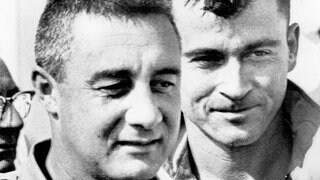 NASA Astronauts Virgil Gus Grissom and John Young