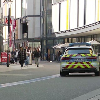 Ein Polizeiauto