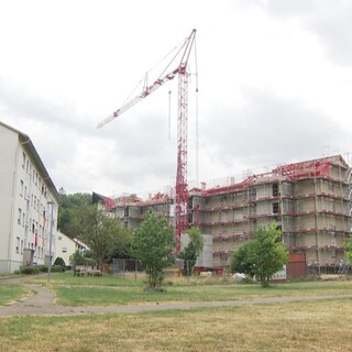 Eine Baustelle in Esslingen
