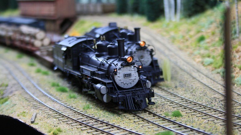 Doppelausfahrt auf der amerikanischen Modellbahn Convention 2011 in Sacramento