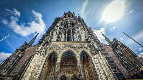 135 Jahre war das Ulmer Münster die höchste Kirche der Welt.