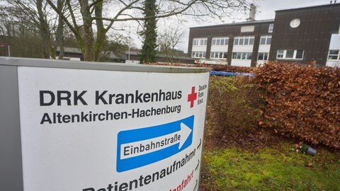 Das DRK-Krankenhaus in Altenkirchen-Hachenburg ist einer der seit Dezember von Insovenz betroffenen Standorte in Rheinland-Pfalz.