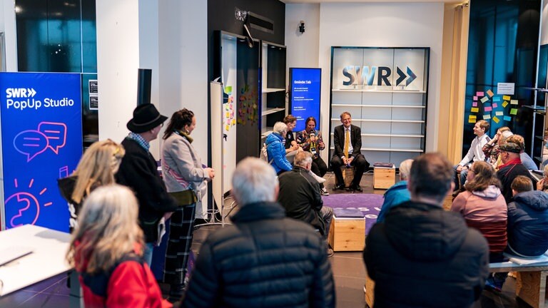 SWR Regiotour: Das SWR PopUp Studio in Schwäbisch Gmünd